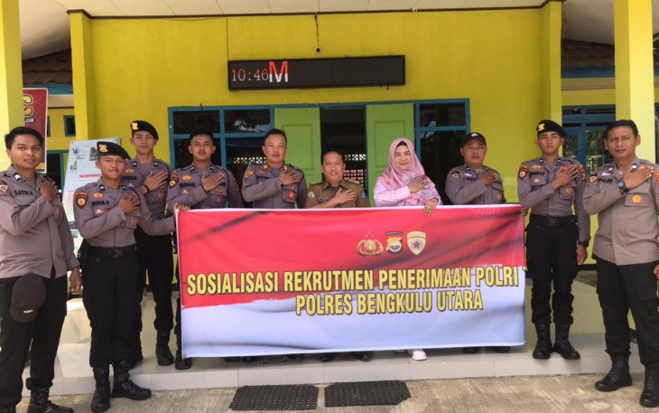 Sosialisasi Rekrutmen Penerimaan Polri Tahun 2023