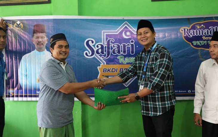 BKDI BP Batam saat Salurkan Bantuan Sosial ke Yayasan Nurul Hidayah