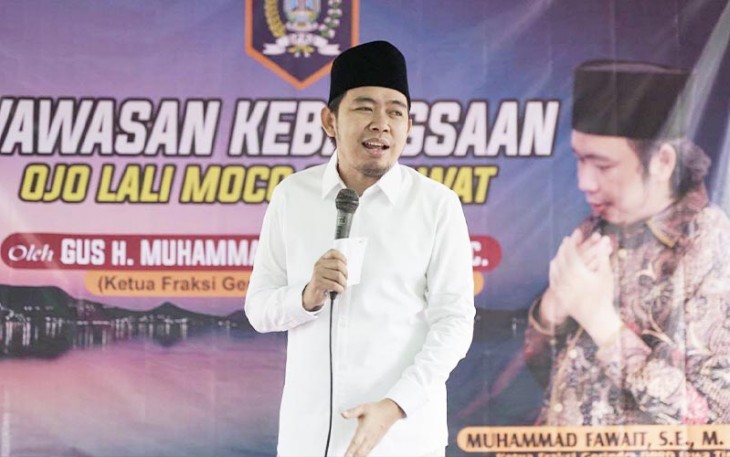 Fraksi Partai Gerindra DPRD Jatim Muhammad Fawait