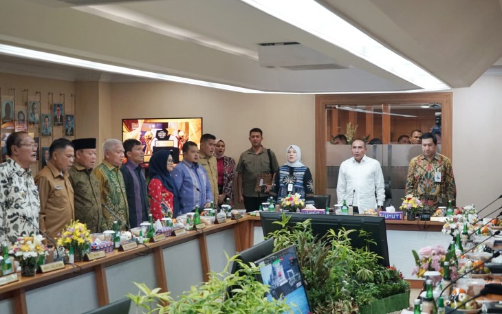 Bupati Asahan Ucapkan Selamat Kepada Dirut Bank Sumut