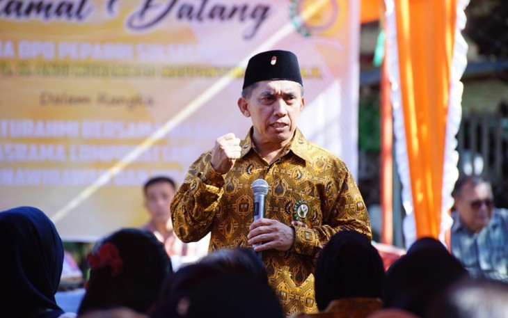 DPD Pepabri Sulselbar saat Gelar Silaturahmi dengan Purnawirawan TNI-Polri dan Warakawuri