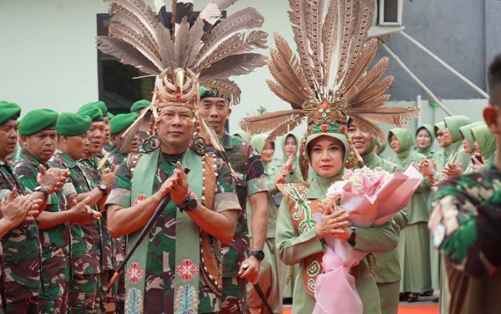 Kunjungan Kerja Danrem 102/Panju Panjung 