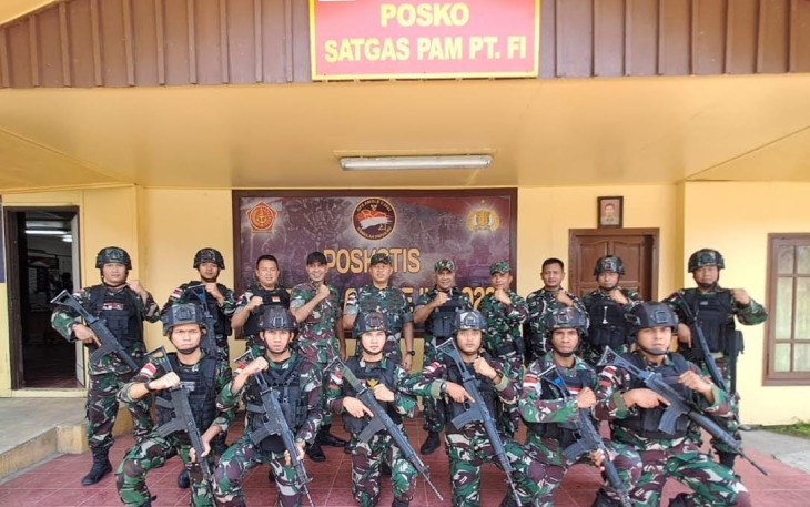 Satgas Pam Obvitnas PT Freeport Indonesia