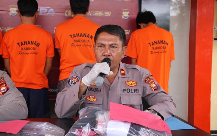 Polres Rejang Lebong Melakukan Konferensi Pers 