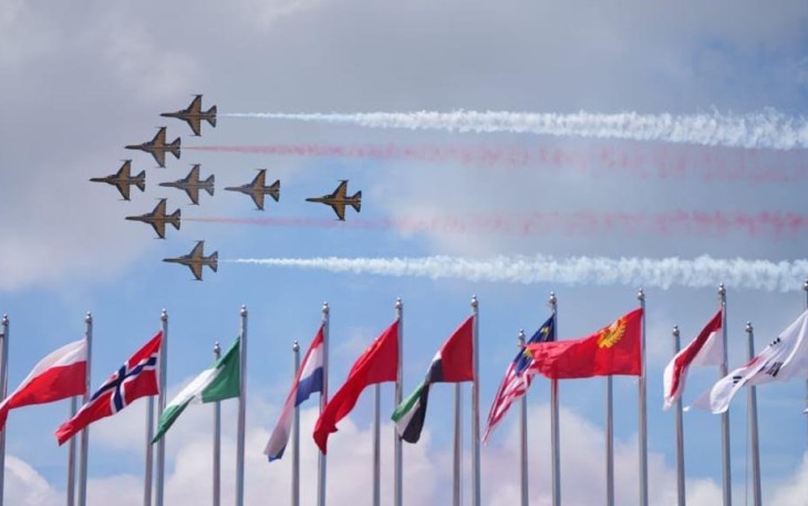 Pembukaan Langkawi International Maritim And Aerospace 2023 di Malaysia