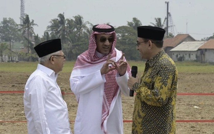 Wapres K.H. Ma’ruf Amin saat menerima Duta Besar Arab Saudi untuk Republik Indonesia Faisal bin Abdullah Al-Amudi 