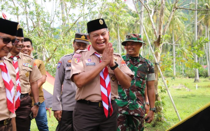 Danrem 032/Wrb Ajak Pramuka Selamatkan Bumi Lewat "Bersatu Dengan Alam"