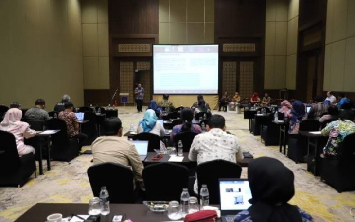 Kegiatan Sosialisasi Evaluasi Anggaran SPBE di Lingkup Pemda, di Jakarta, Selasa (30/01)