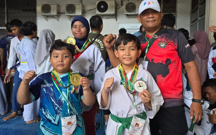 Zyan dan Muja merebut medali emas, sedang Zidane membawa pulang medali perak; total 13 medali emas diraih Takasima Club dari 18 atletnya di Test Event PON XXI 2024 & Kejurnas Taekwondo Open Menpora Cup