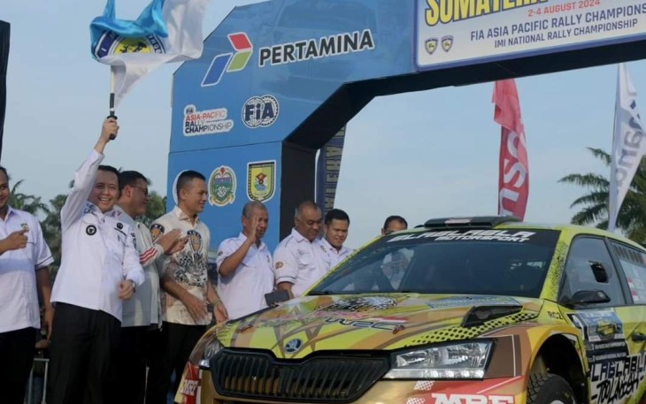 Pembukaan Asia-Pacific Rally Championship di Sumut
