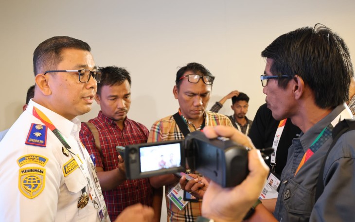 Kepala Dinas Perhubungan Sumatera Utara Agustinus Panjaitan