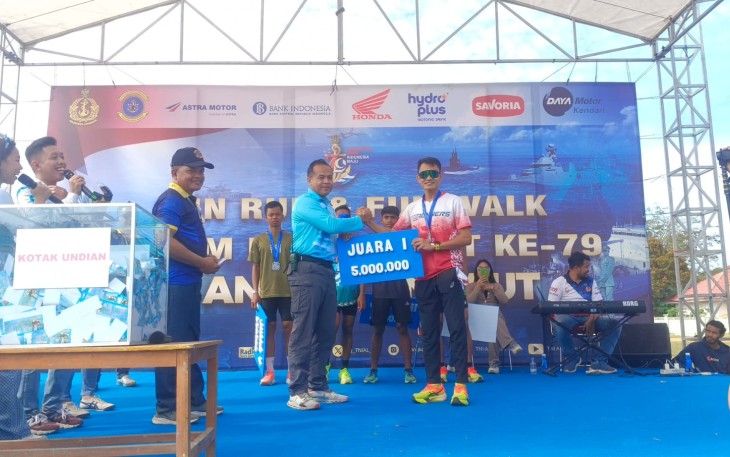 Lanal Kendari Gelar Fun Run dan Fun Walk