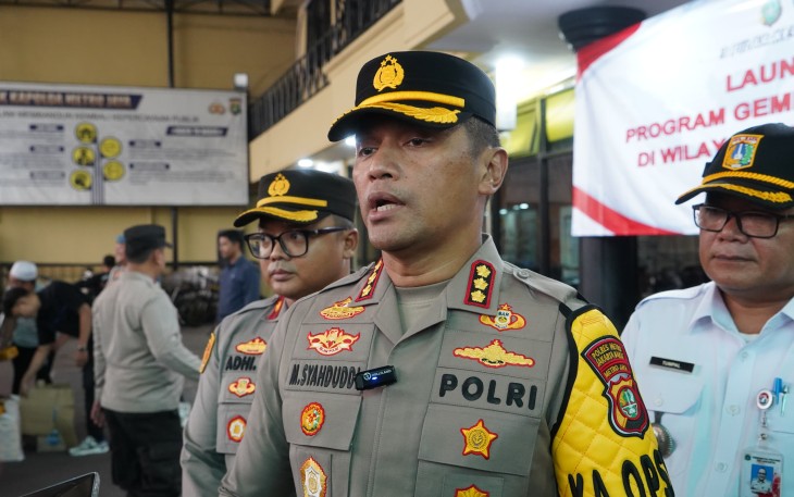 Kapolres Metro Jakarta Barat Kombes Pol M Syahduddi