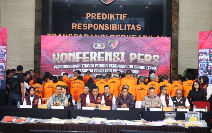 Polri Berhasil Ungkap 397 Kasus TPPO dan 482 Tersangka
