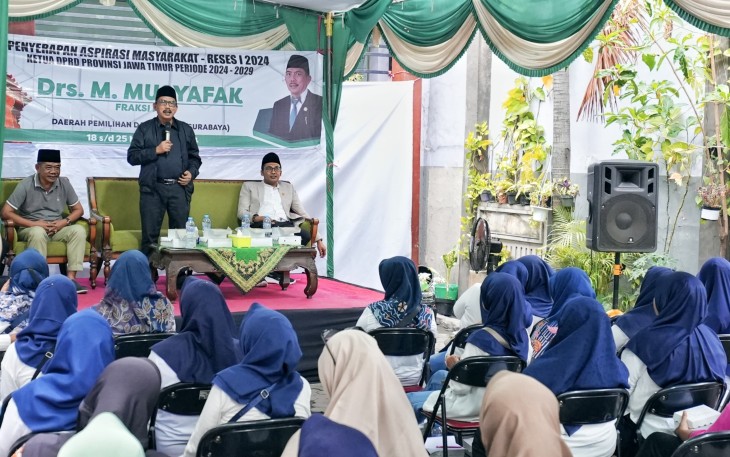Ketua DPRD Jatim Dicurhati Gaji KSH dan Tunjungan Pulsa