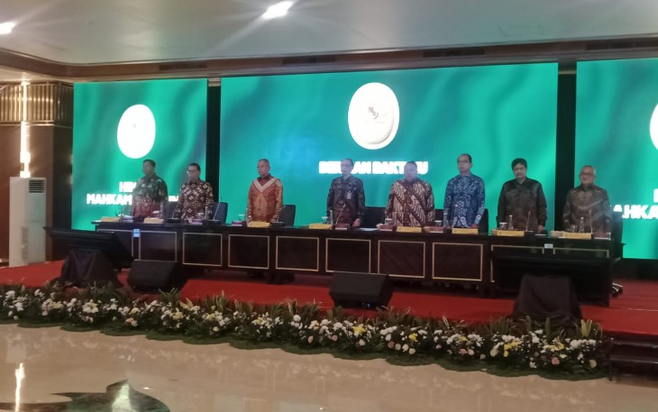 Refleksi Kinerja Mahkamah Agung Tahun 2024 di Balairung Mahkamah Agung, pada hari Jumat, 27 Desember 2024 pukul 09.00.WIB.