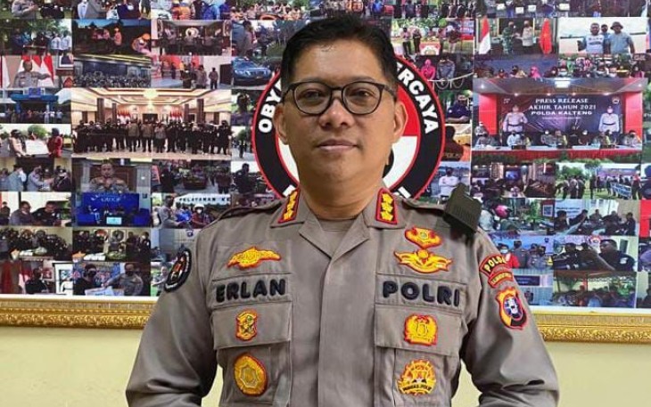 Kabid Humas Polda Kalteng Kombes Pol Erlan Munaji