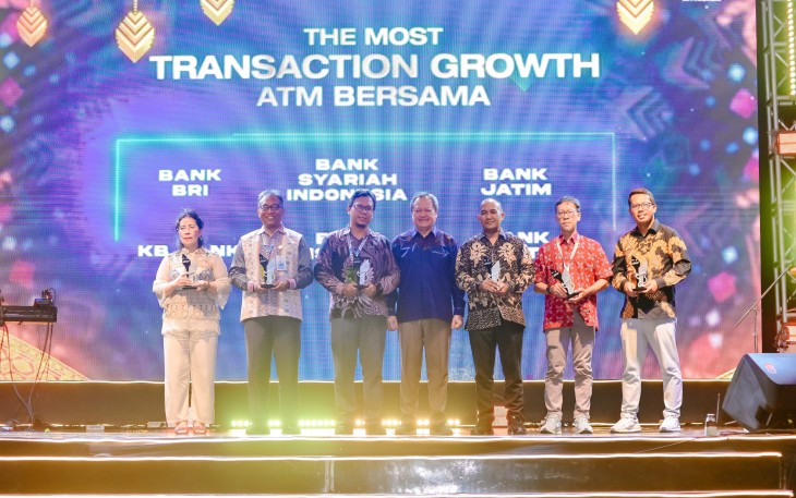Bank Jatim Raih The Most Transaction Growth