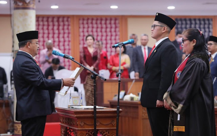 Sekda Jefridin Ucapkan Selamat Atas Pelantikan PAW Anggota DPRD Batam 2024-2029