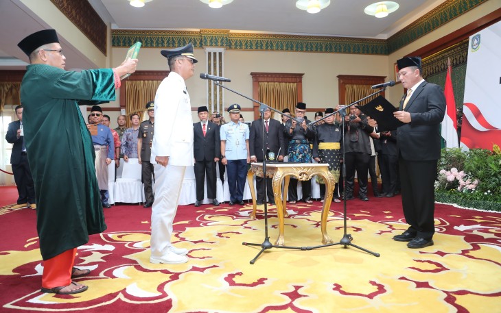 Gubernur Kepri Lantik Andri Rizal Sebagai Penjabat Wali Kota Tanjungpinang