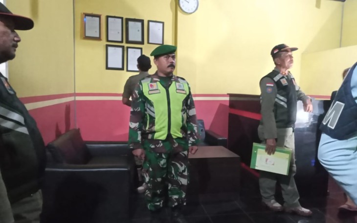 Patroli Gabungan di Kota Madiun  
