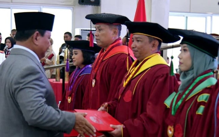 Kolonel Czi Cosmas Manukallo Danga Lulusan Terbaik Unhan 2024