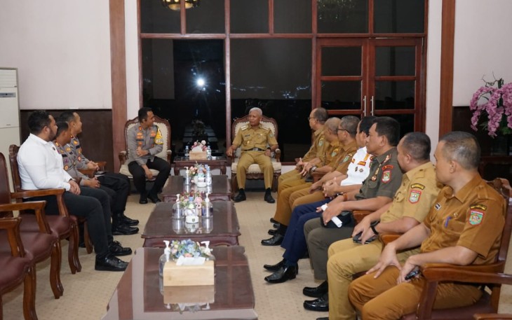 Bupati Terima Audiensi Kapolres Asahan