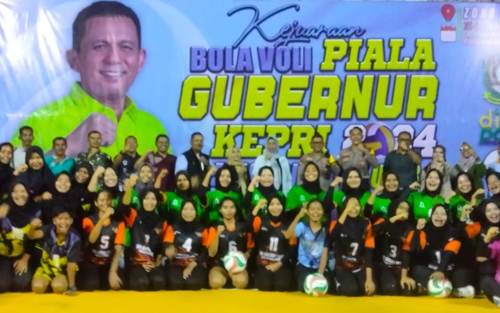 Kejuaraan Bola Voli Gubernur Cup Kategori Putri U-23 Zona Bintan Tahun 2024