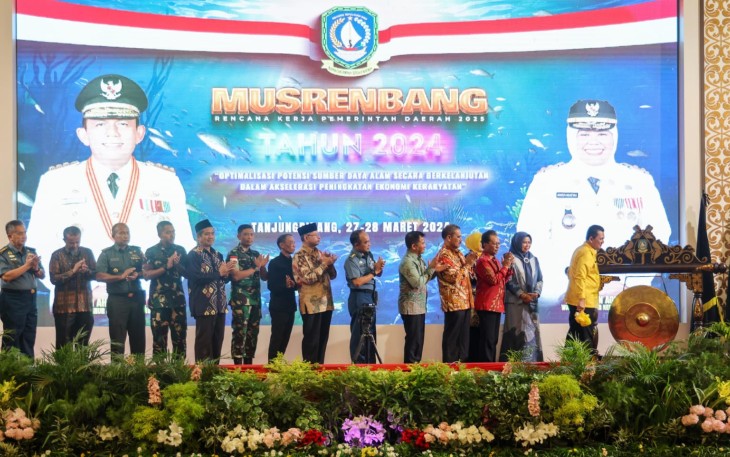 Gubernur Kepri Ansar Ahmad Buka Musrenbang Provinsi Kepri Tahun 2024
