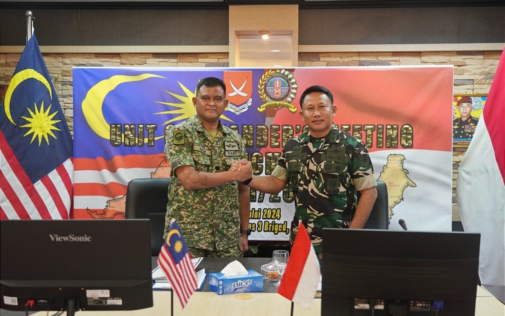 UCM Satgas Pamtas RI-Malaysia