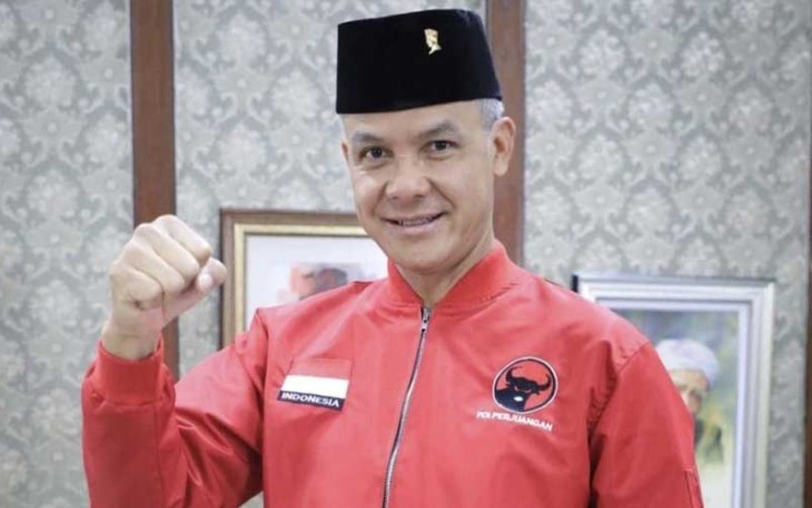 Calon presiden nomor urut 3 Ganjar Pranowo 