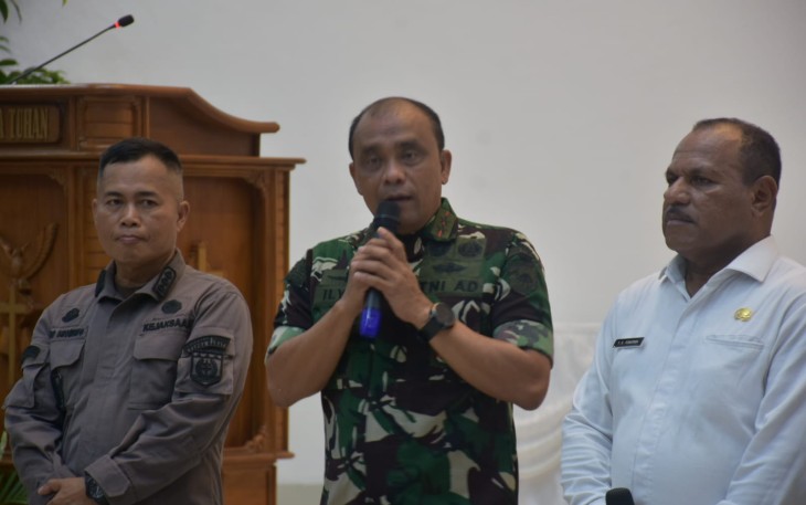Pangdam XVIII Mayjen TNI Ilyas Alamsyah