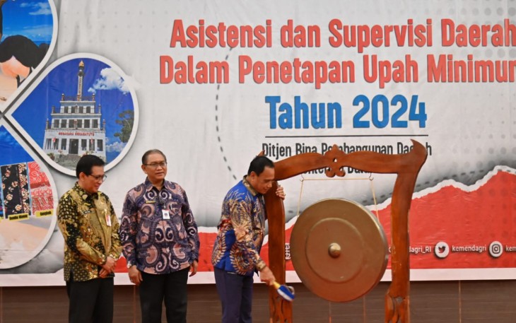 Pembukaan asistensi dan supervisi penetapan UMP tahun 2024