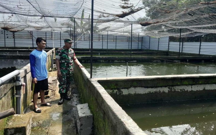Pendampingan warga binaan menekuni budidaya perikanan