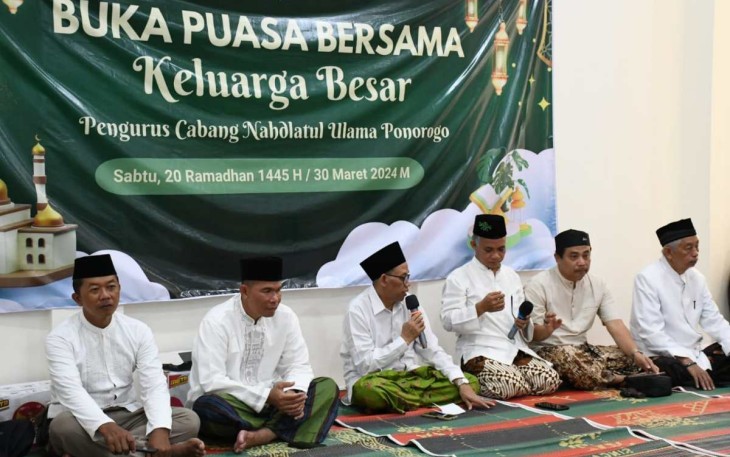 Dandim 0802/Ponorogo Buka Puasa Bersama PCNU Ponorogo