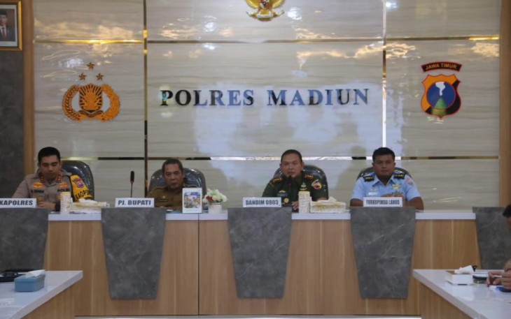 Rakor Pengamanan Hari Raya Idul Fitri 1445 H/2024 M