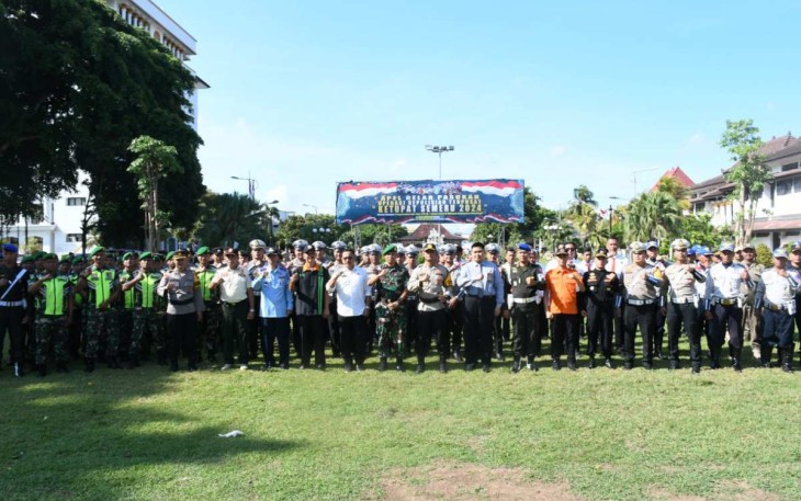 Apel Gelar Pasukan Operasi Kepolisian Terpusat Ketupat Semeru 2024
