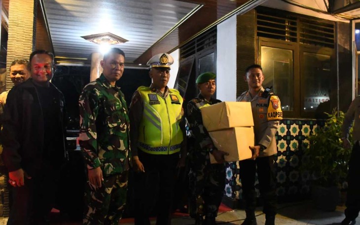 Sinergitas pengamanan arus mudik lebaran di Kabupaten Ponorogo 