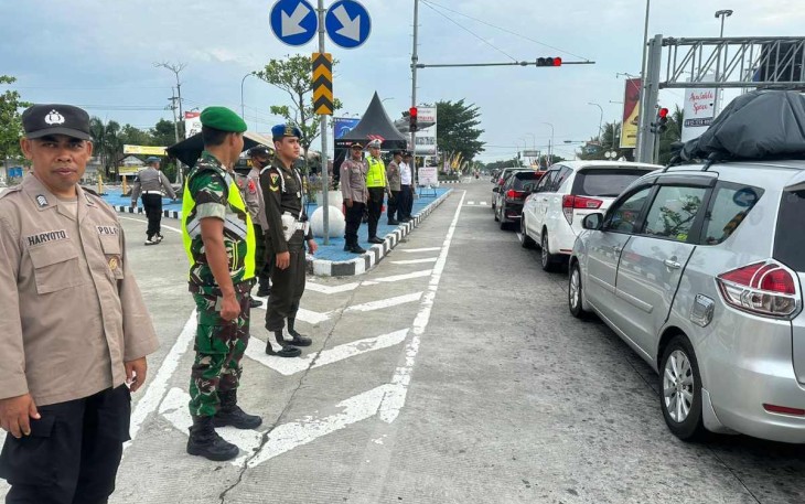 Pengamanan arus mudik lebaran 