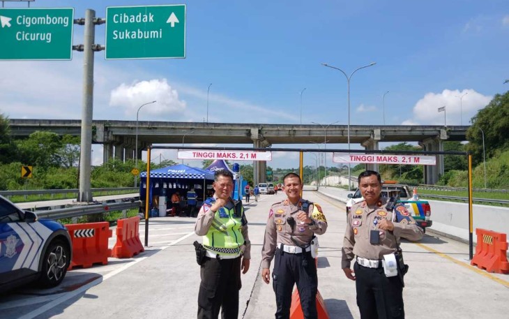 Ruas tol Cigombong Cibadak