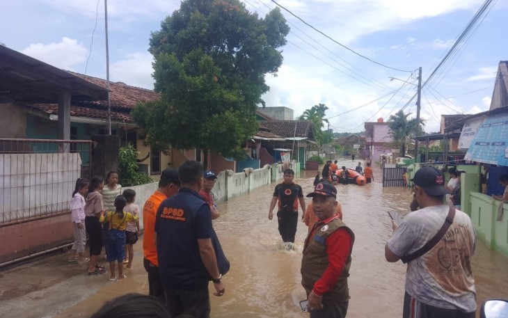 Situasi terkini wilayah terdampak Banjir di Kabupaten Pesawaran, Provinsi Lampung (12/4)