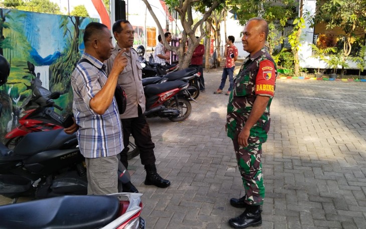 Pengamanan liburan lebaran di wilayah desa binaan