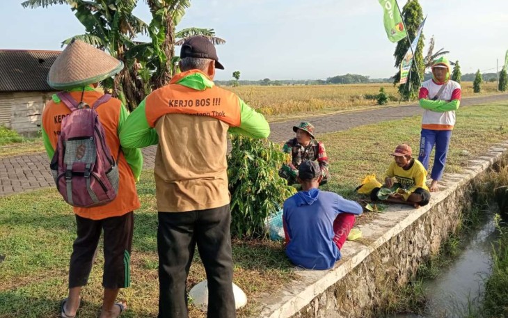 Komsos bersama warga binaan 
