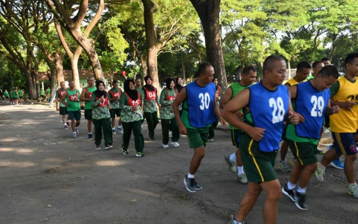 Tes Garjas dan UKP Prajurit Kodim 0802/Ponorogo 