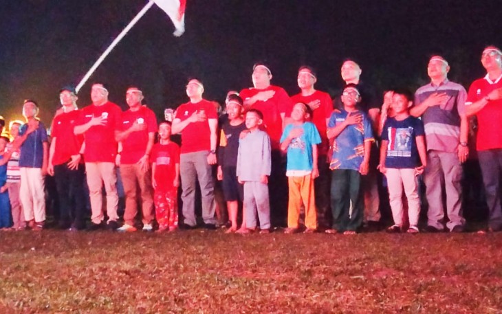 Masyarakat Kabupaten Bintan Beri Dukungan dan Doa Untuk Garuda Muda 
