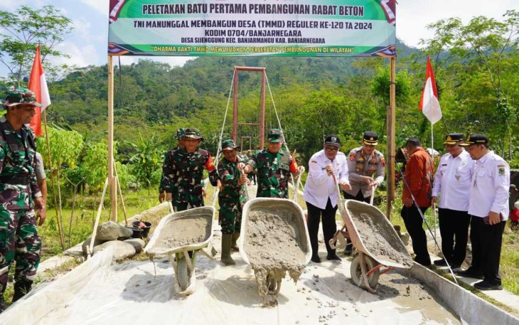 TMMD Reg ke 120 Kodim 0704/Banjarnegara 