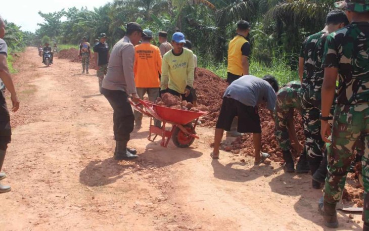Soliditas tanpa batas TMMD Kodim Labuhanbatu 