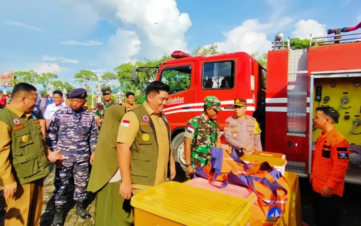 Bupati Bintan Roby Kurniawan Apel Kesiapsiagaan Dalam Penangulangan Bencana Alam di Wilayah Kabupaten Bintan 
