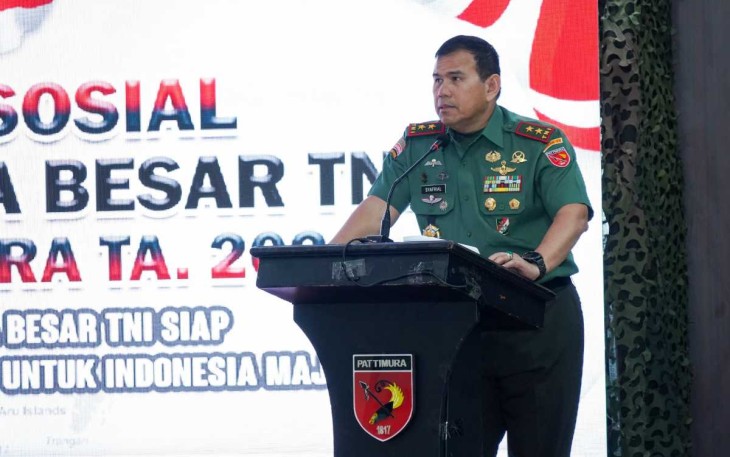 Pangdam XV Pattimura Mayjen TNI Syafrial 
