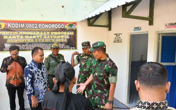 Dandim 0802/Ponorogo Letkol Inf Dwi Soerjono 